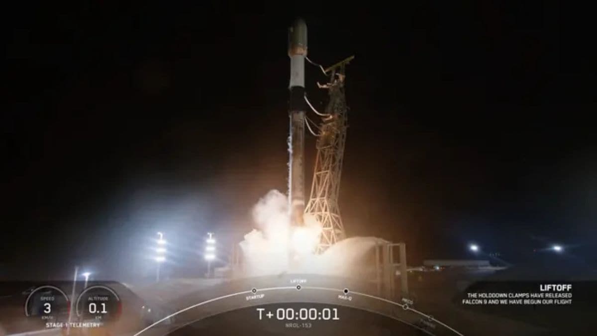 SpaceX Launches NROL-153 Mission, Deploying Next-Gen Spy Satellites