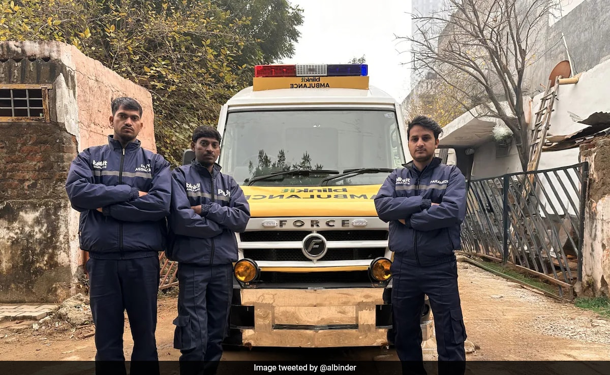 "Ambulance In 10 Minutes": Blinkit Rolls Out New Service In Gurugram