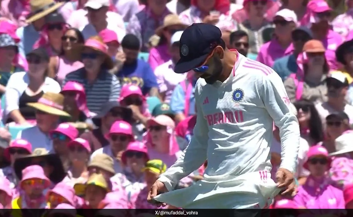 Watch: Kohli Mocks Fans With Sandpaper Gesture Amid Social Media Accusation