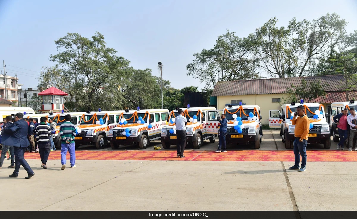 ONGC Adds 65 New Ambulances For Ops In Assam