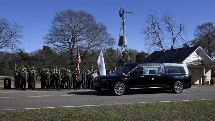 Jimmy Carter‘s public farewell begins in Georgia, rites to conclude on Thursday