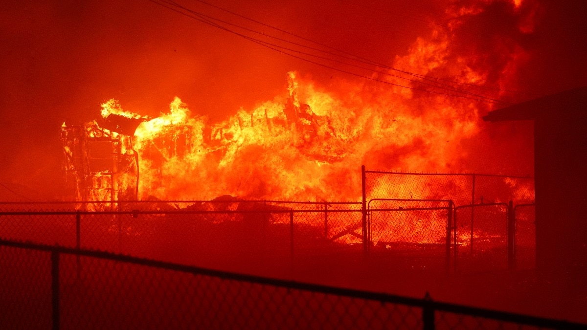 Two people killed in Los Angeles wildfires; many buildings ruined, over 70,000 evacuated