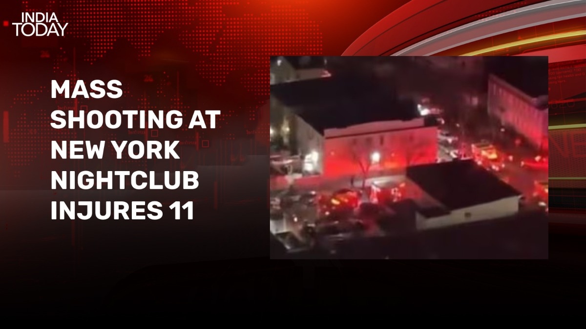 Mass shooting at New York nightclub injures 11 on New Year's Day