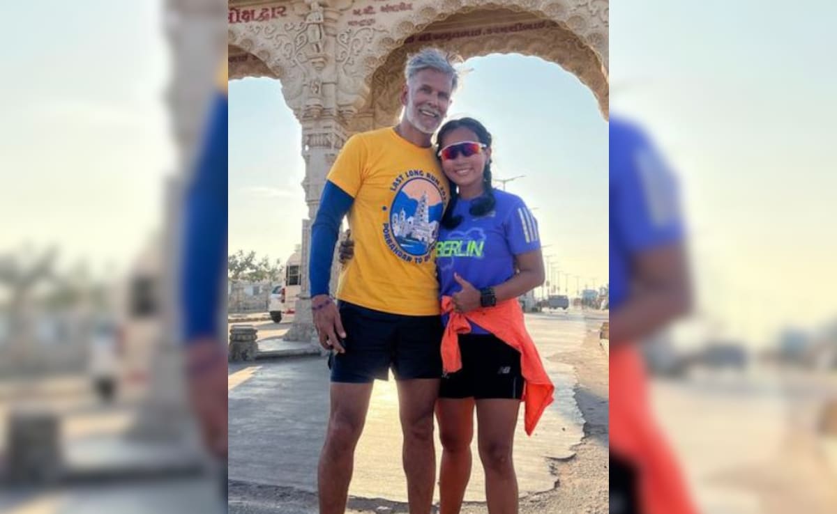 Milind Soman And Ankita Kanwar Ran From Porbandar To Dwarka (104 Kilometres) On New Year's Eve