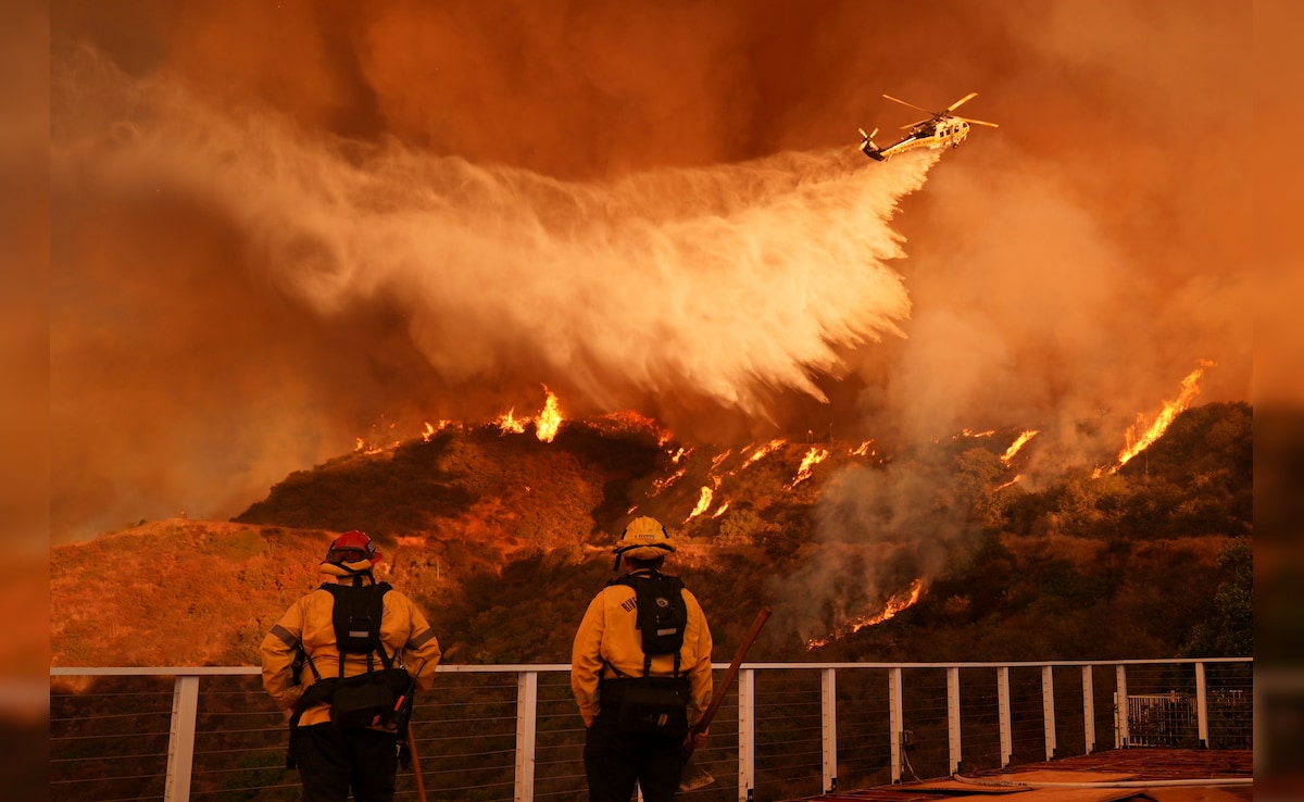 “Dangerous, Strong” Winds Threaten To Spread Los Angeles Wildfires: Officials