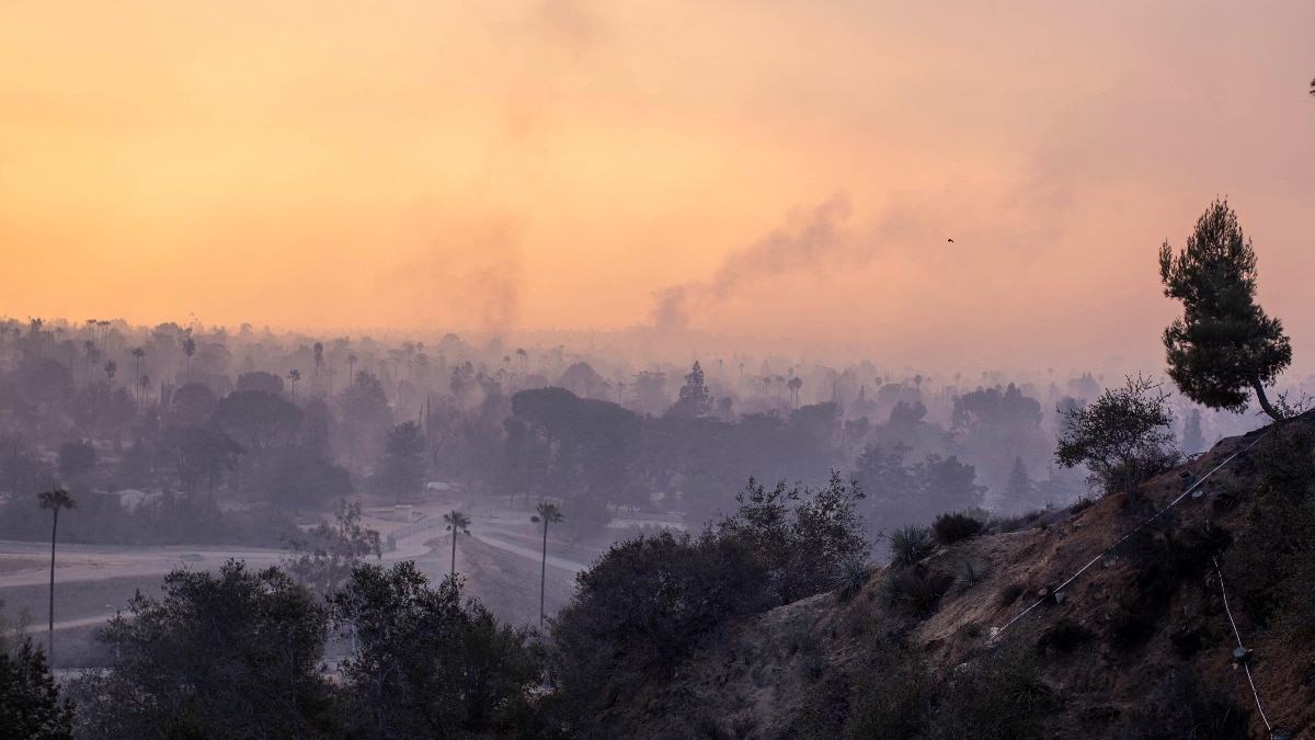 Los Angeles wildfire: Hellish scenes as catastrophic wildfires fan through Los Angeles