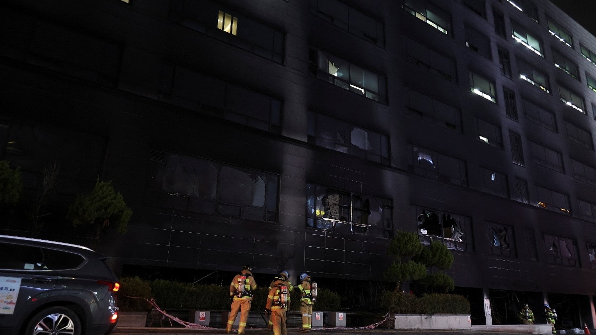 Fire at eight-storey South Korea building; 12 people hospitalised for smoke inhalation, 30 rescued