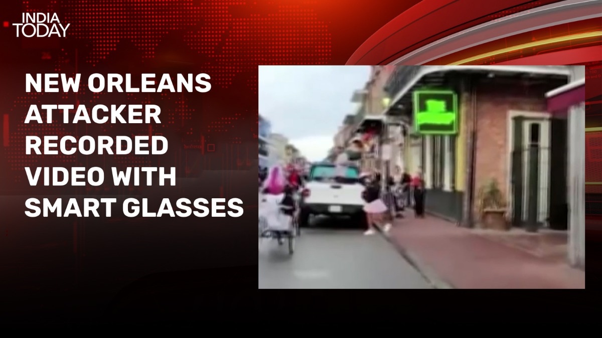 New Orleans attacker recorded video with smart glasses